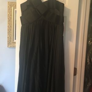 Robe Noire Colonne JS BOUTIQUE Avec Perles Bugle - Taille 6 - Neuf Avec étiquettes (prix D'origine $170)